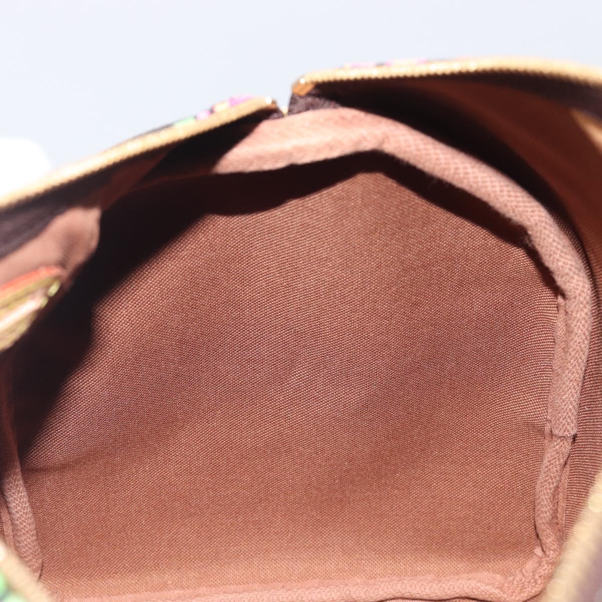 LOUIS VUITTON Monogram Rose Hand Bag M48610 LV Auth BA16828V