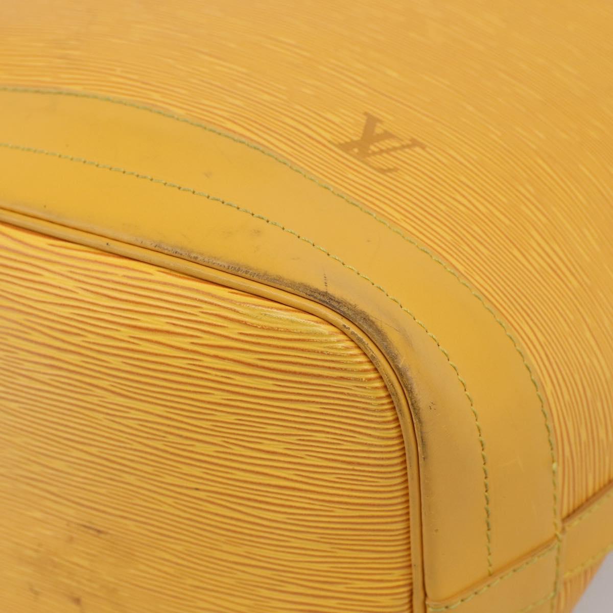 LOUIS VUITTON Epi Noe Shoulder Bag Tassili Yellow M44009 LV Auth BA16829