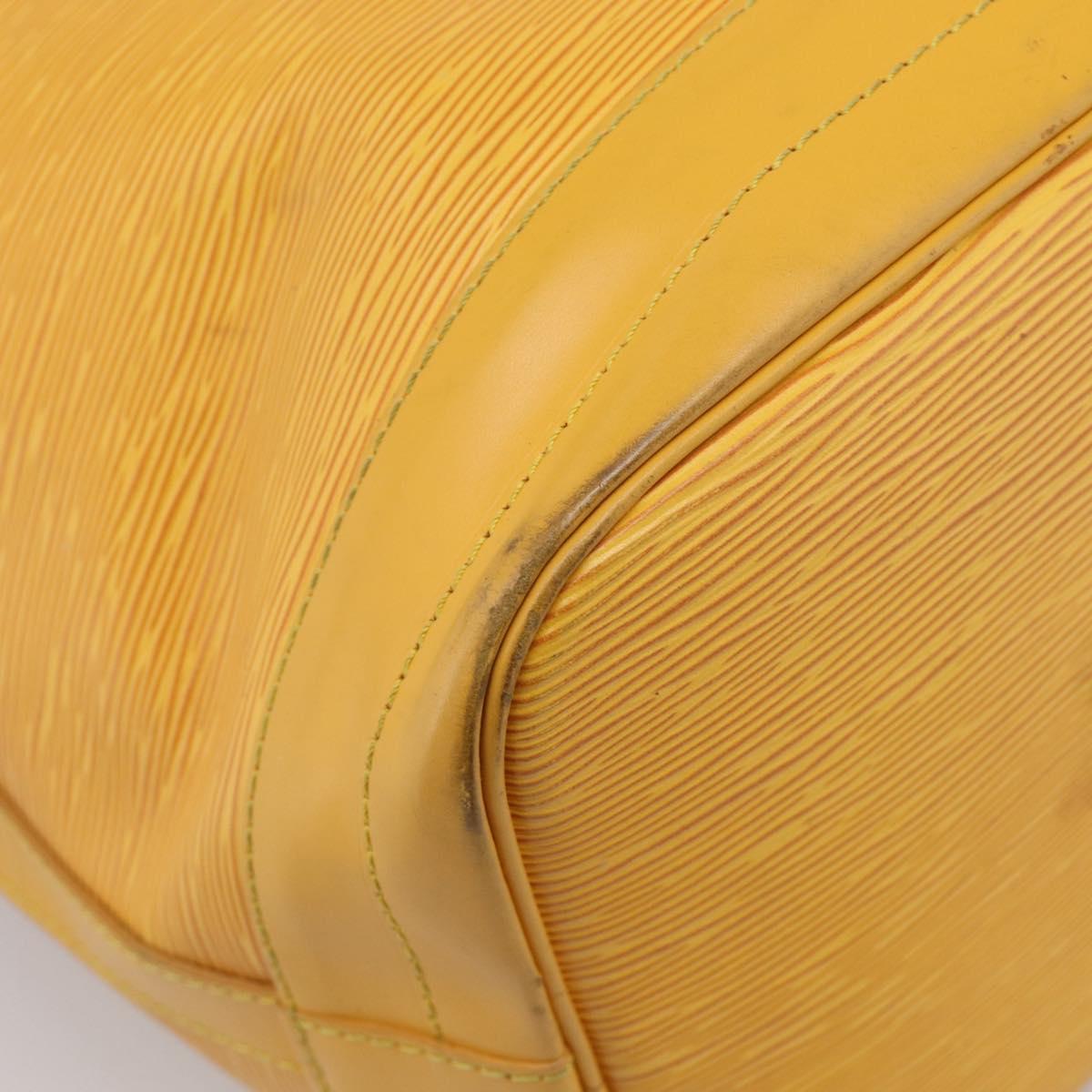 LOUIS VUITTON Epi Noe Shoulder Bag Tassili Yellow M44009 LV Auth BA16829