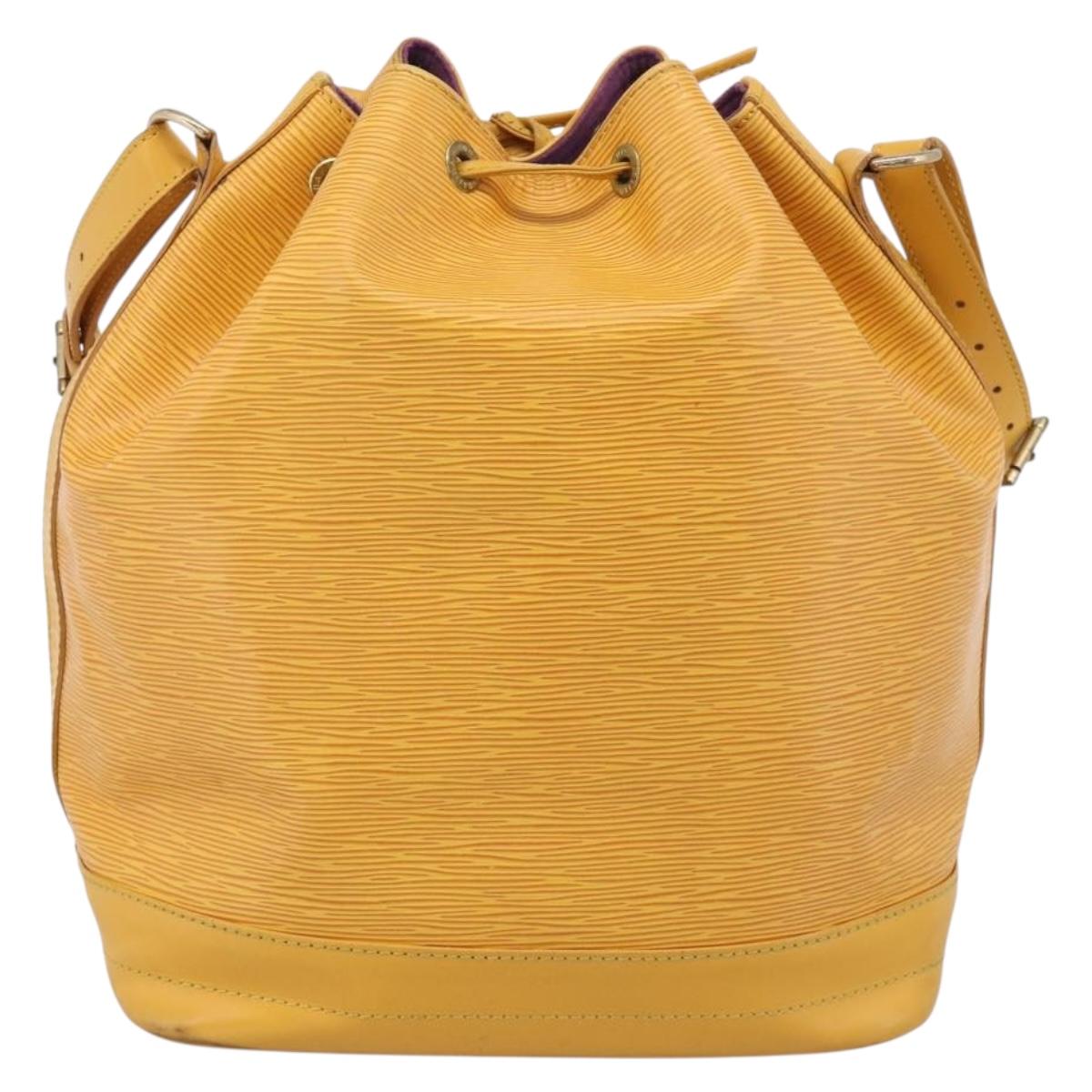 LOUIS VUITTON Epi Noe Shoulder Bag Tassili Yellow M44009 LV Auth BA16829
