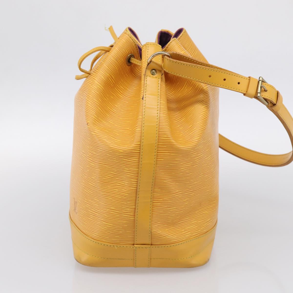 LOUIS VUITTON Epi Noe Shoulder Bag Tassili Yellow M44009 LV Auth BA16829