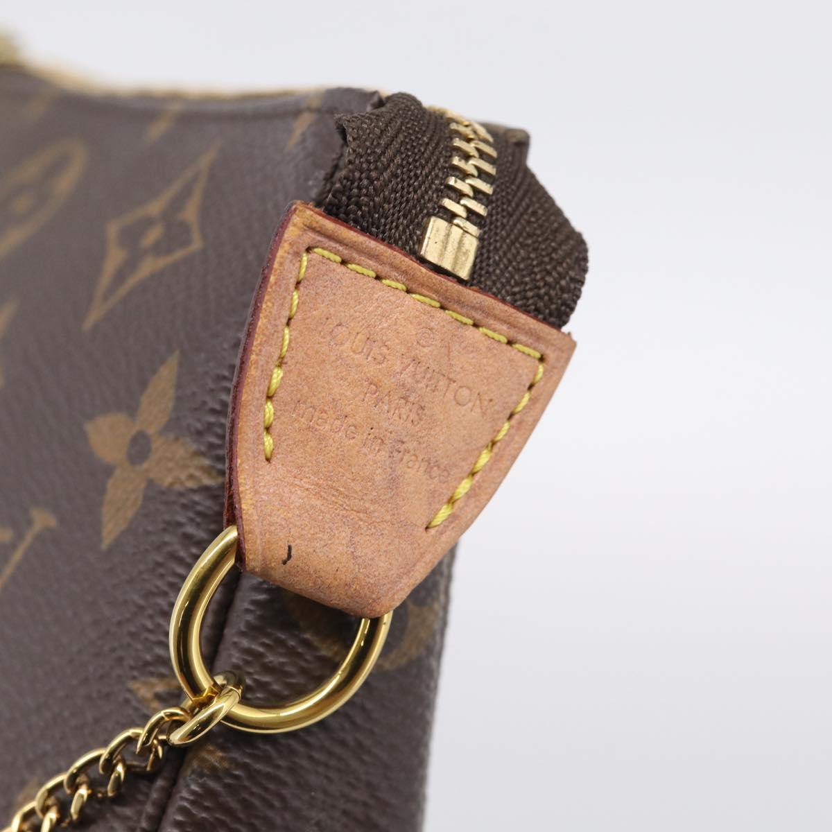 LOUIS VUITTON Monogram Mini Pochette Accessoires Pouch M58009 LV Auth BA16831A