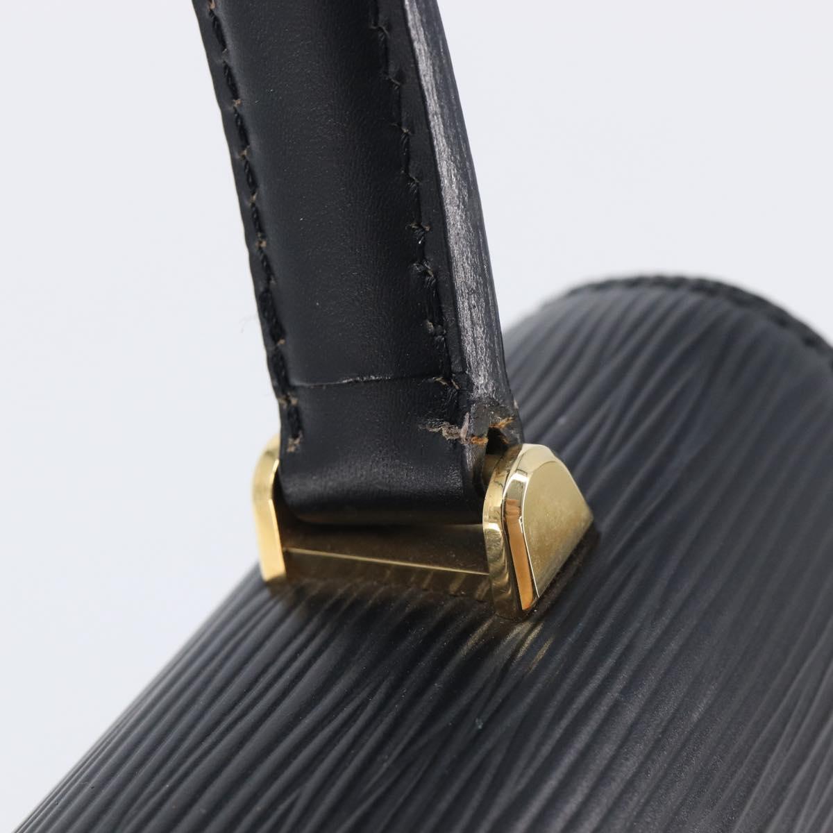 LOUIS VUITTON Epi Malesherbes Hand Bag Black M52372 LV Auth BA16832A