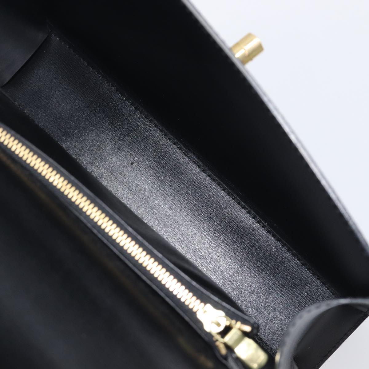 LOUIS VUITTON Epi Malesherbes Hand Bag Black M52372 LV Auth BA16832A