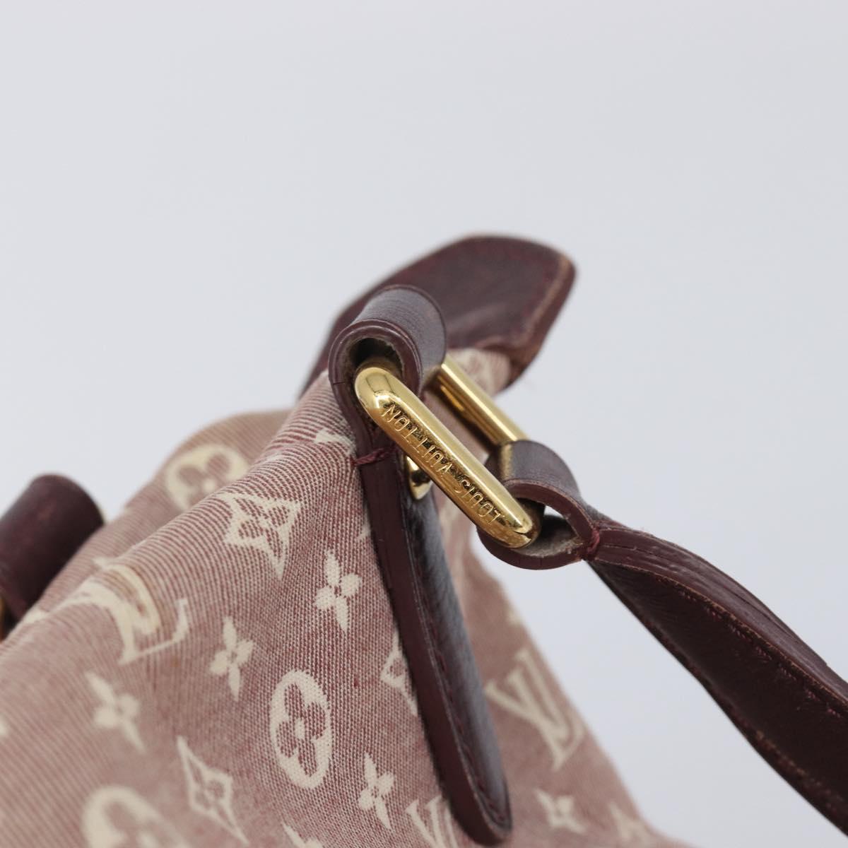 LOUIS VUITTON Monogram Idylle Ballad MM Shoulder Bag Sepia M40572 Auth BA16835
