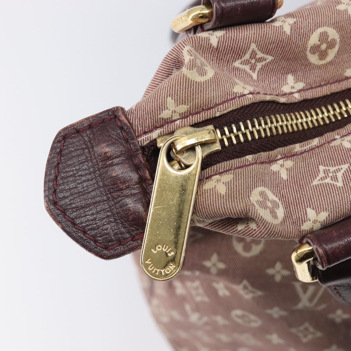 LOUIS VUITTON Monogram Idylle Ballad MM Shoulder Bag Sepia M40572 Auth BA16835