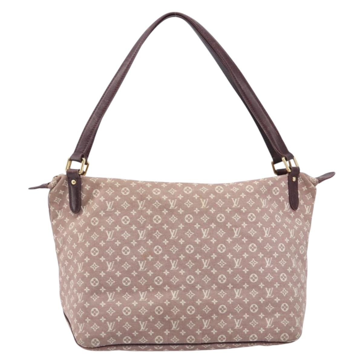 LOUIS VUITTON Monogram Idylle Ballad MM Shoulder Bag Sepia M40572 Auth BA16835