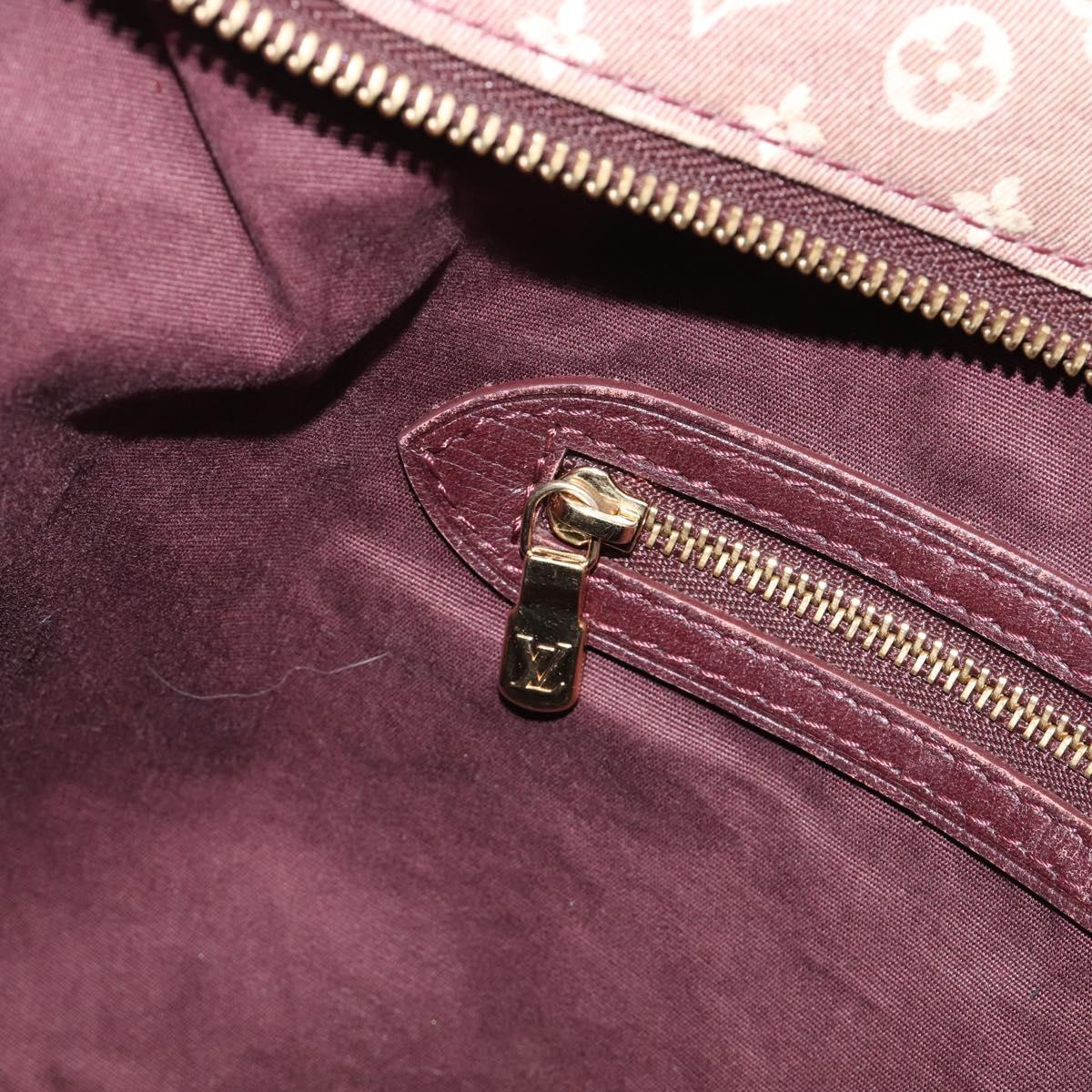 LOUIS VUITTON Monogram Idylle Ballad MM Shoulder Bag Sepia M40572 Auth BA16835