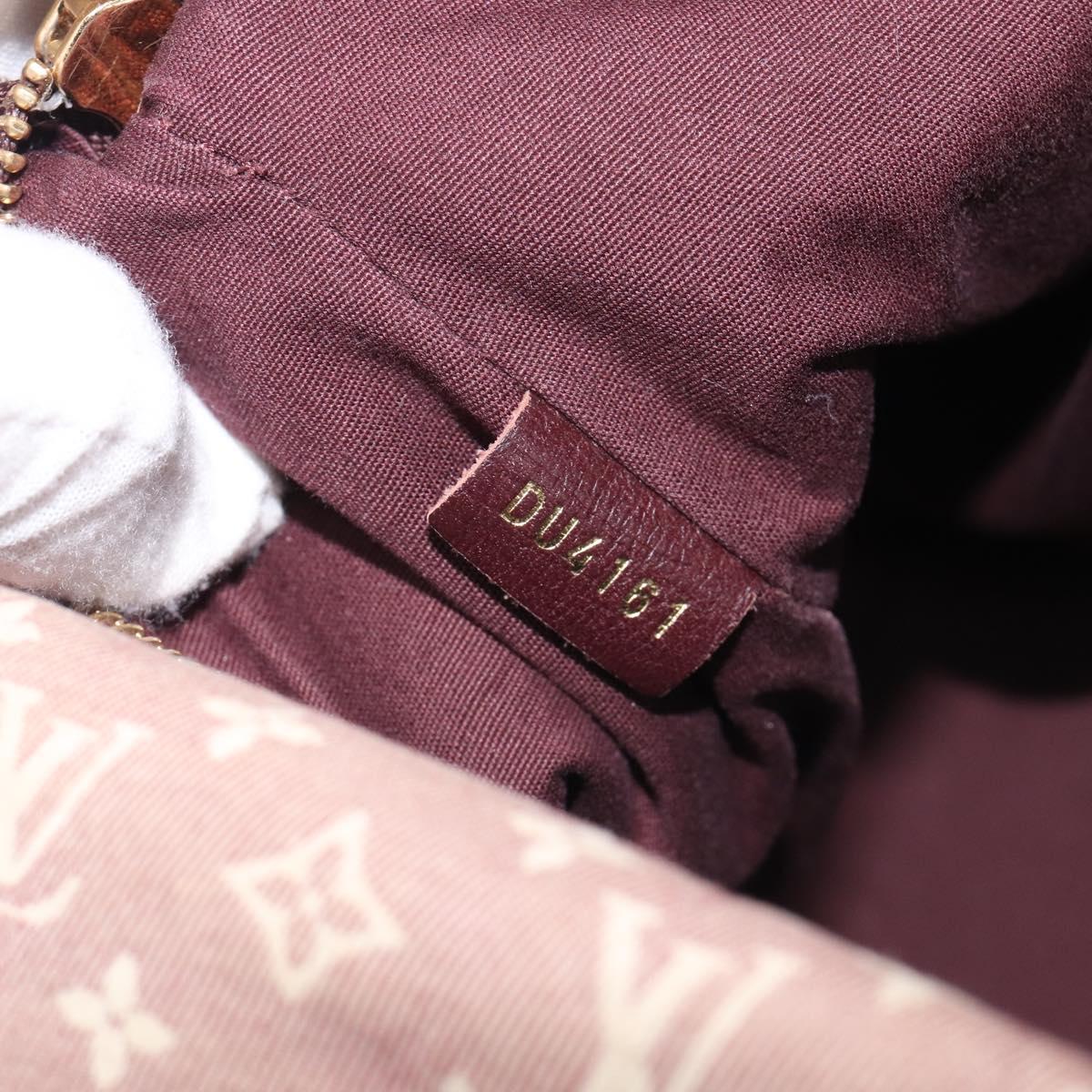 LOUIS VUITTON Monogram Idylle Ballad MM Shoulder Bag Sepia M40572 Auth BA16835