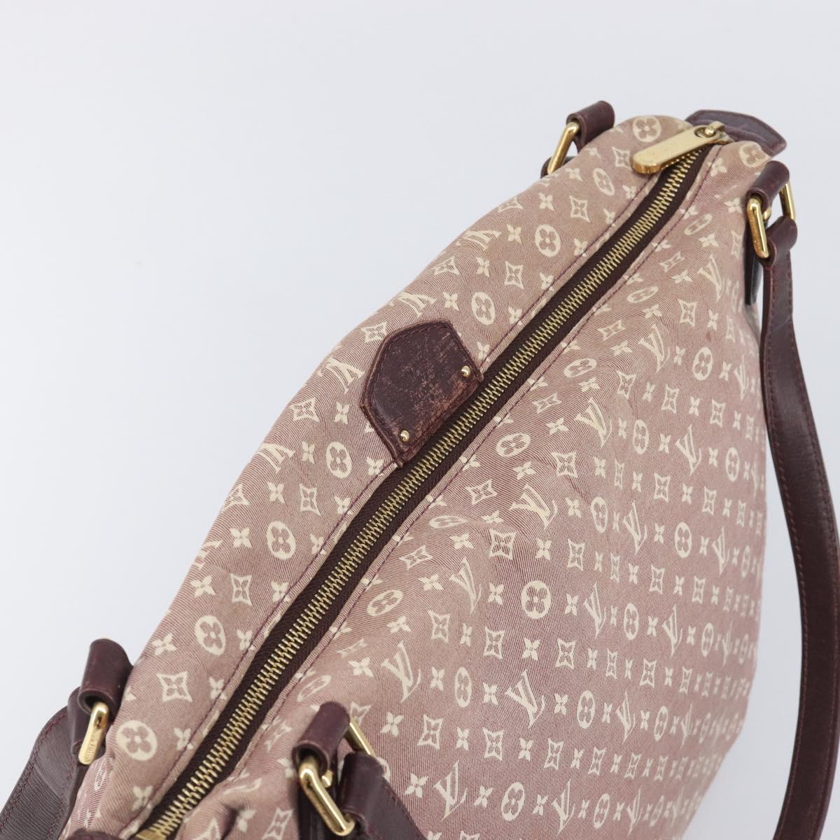 LOUIS VUITTON Monogram Idylle Ballad MM Shoulder Bag Sepia M40572 Auth BA16835
