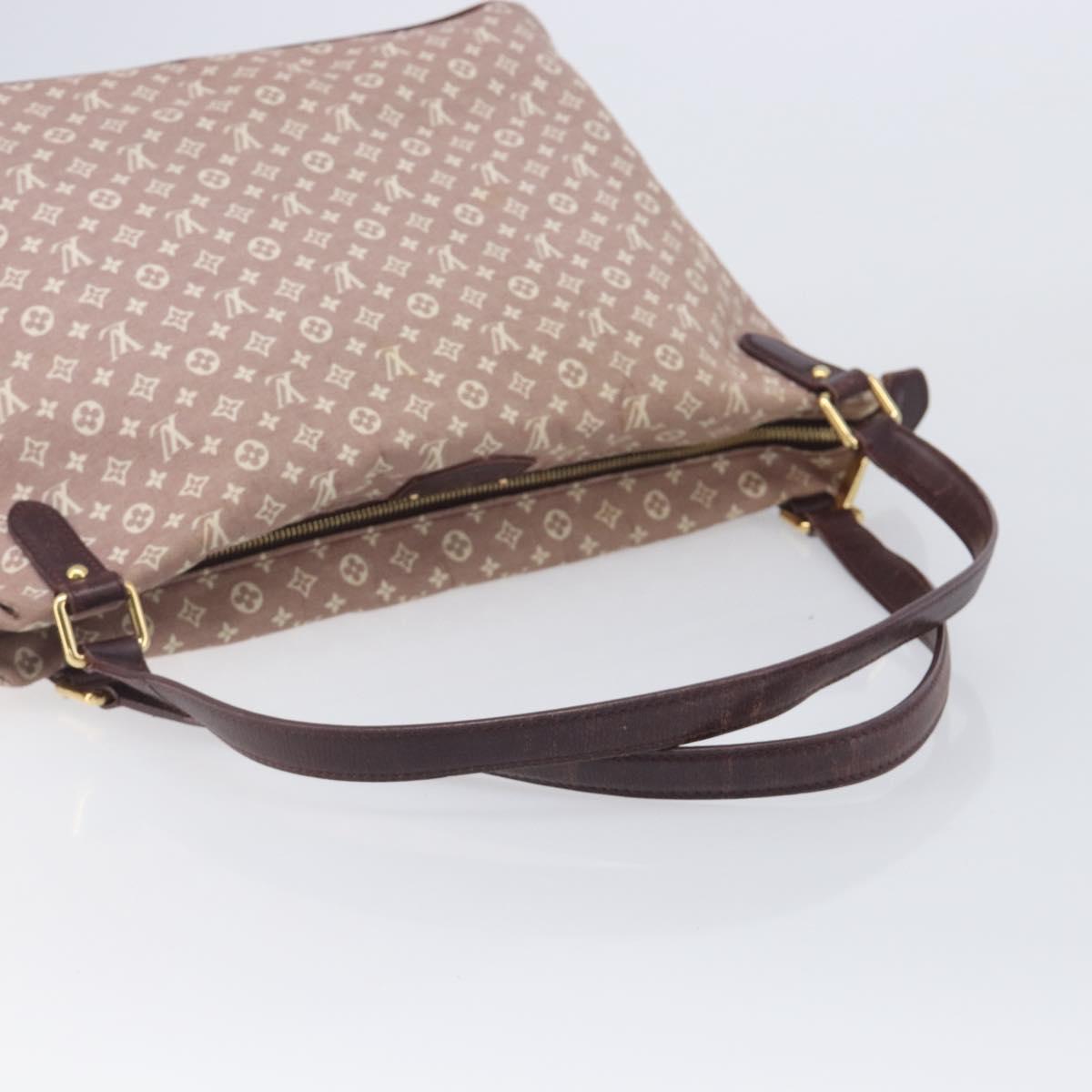 LOUIS VUITTON Monogram Idylle Ballad MM Shoulder Bag Sepia M40572 Auth BA16835