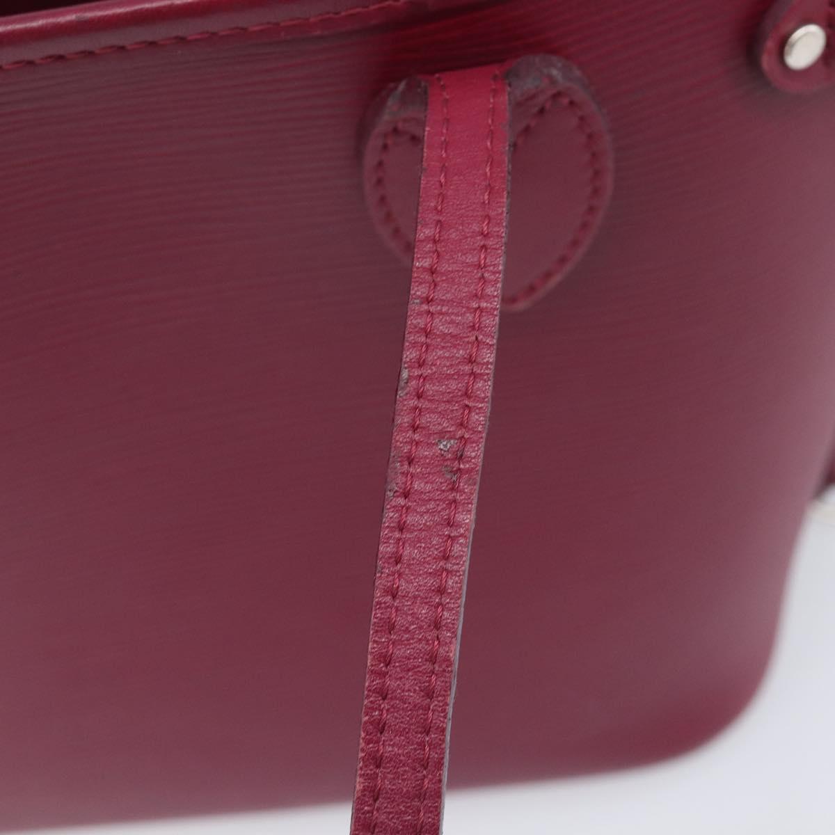 LOUIS VUITTON Epi Neverfull PM Tote Bag Fuchsia M40959 LV Auth BA16844A