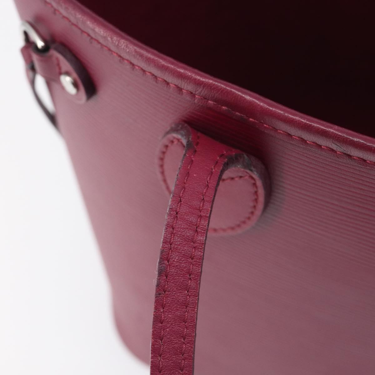 LOUIS VUITTON Epi Neverfull PM Tote Bag Fuchsia M40959 LV Auth BA16844A