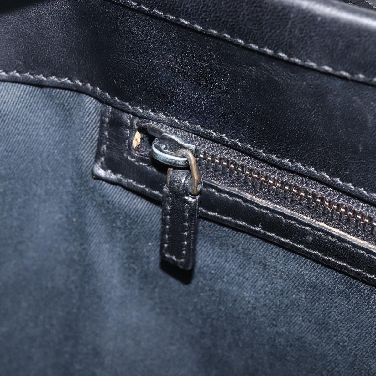 GUCCI GG Canvas Tote Bag Black 106241 Auth BA16850
