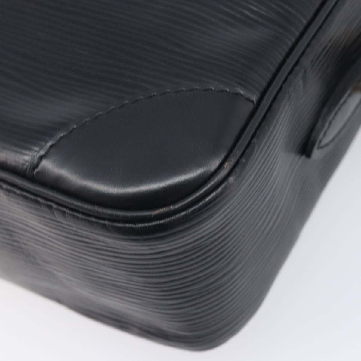 LOUIS VUITTON Epi Trocadero 23 Shoulder Bag Black M52302 LV Auth BA16855