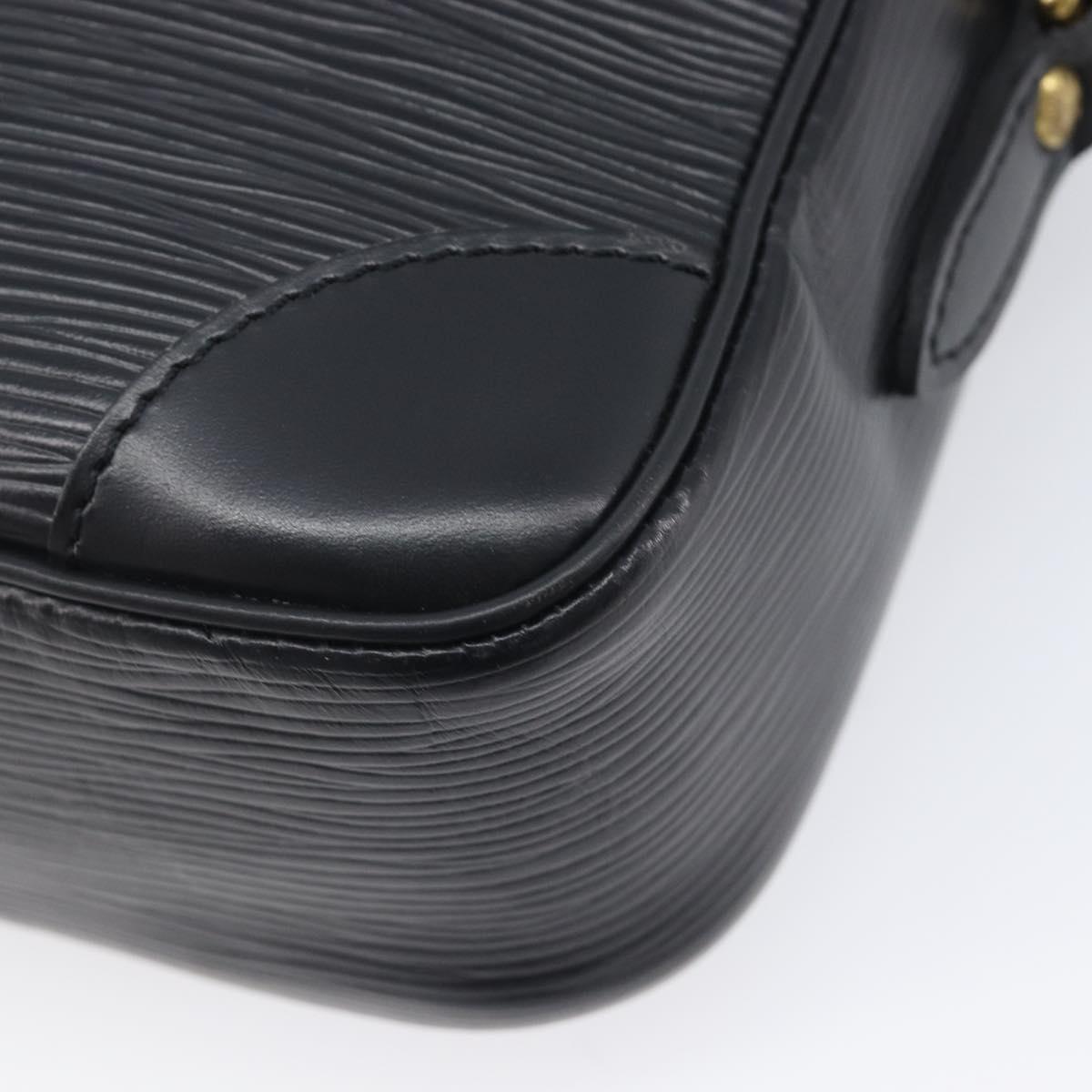 LOUIS VUITTON Epi Trocadero 23 Shoulder Bag Black M52302 LV Auth BA16855