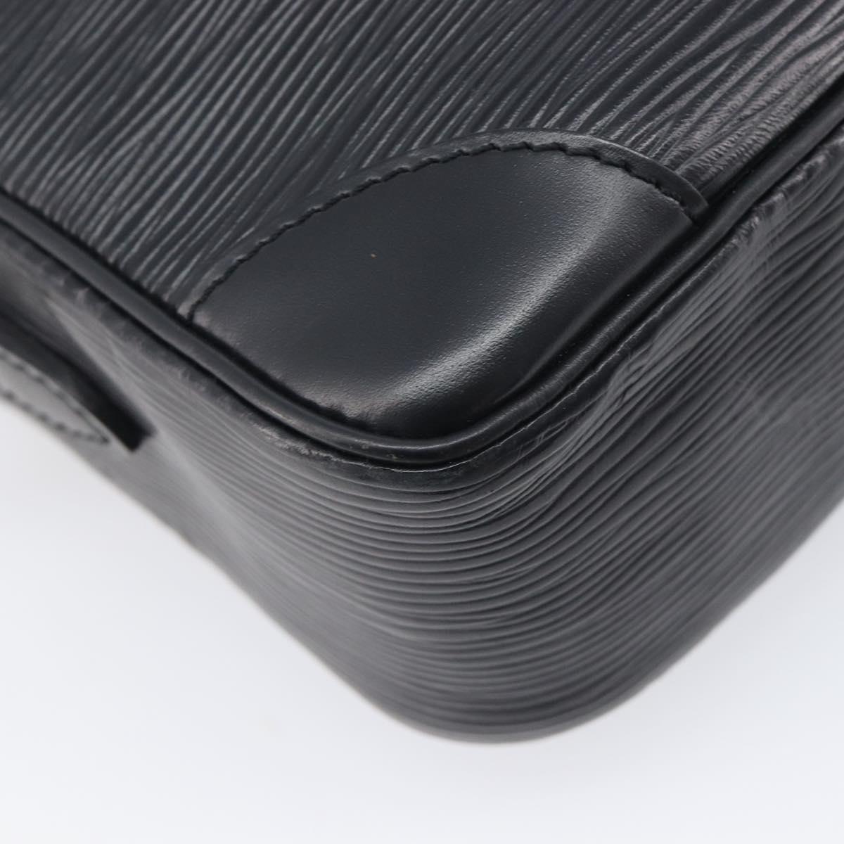 LOUIS VUITTON Epi Trocadero 23 Shoulder Bag Black M52302 LV Auth BA16855