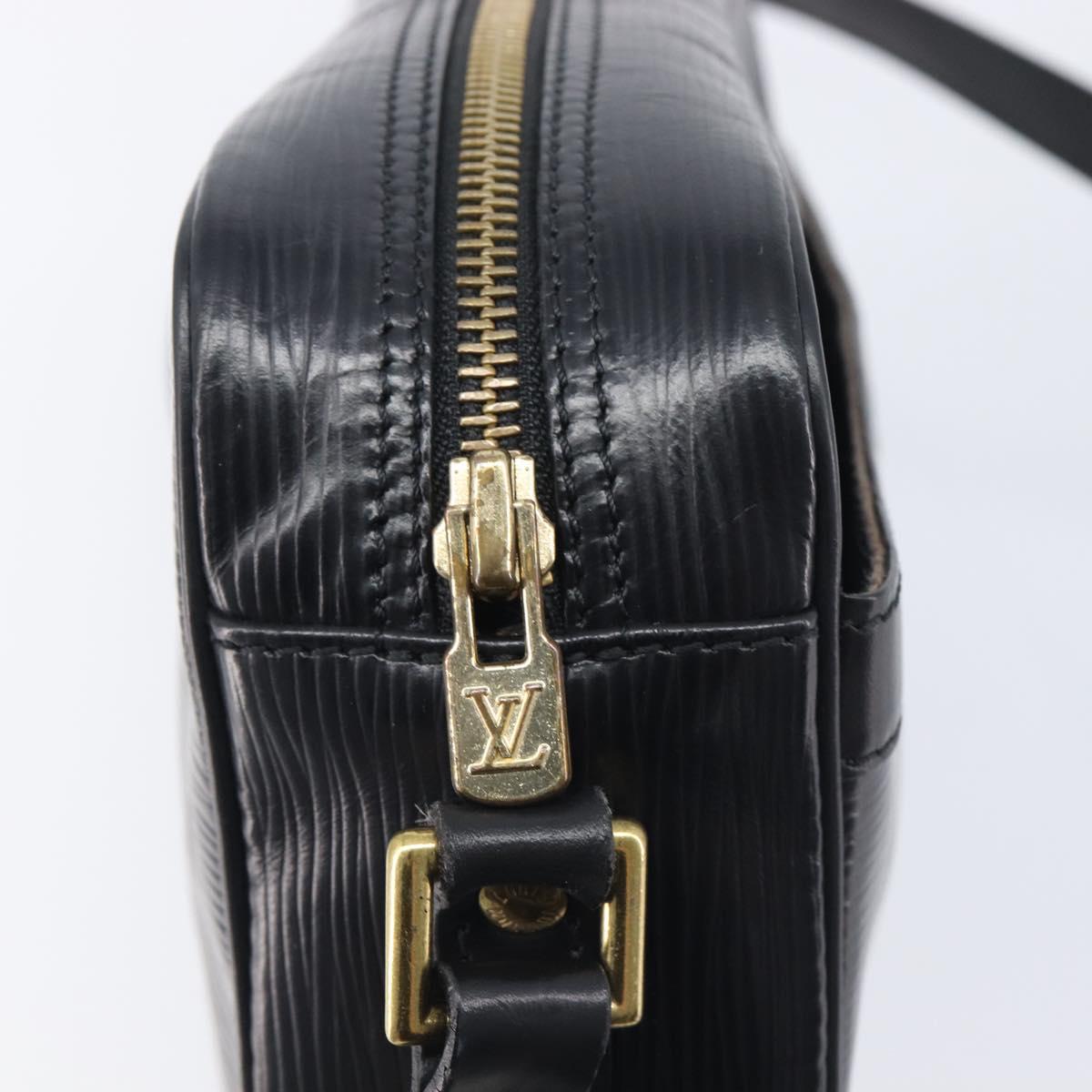 LOUIS VUITTON Epi Trocadero 23 Shoulder Bag Black M52302 LV Auth BA16855