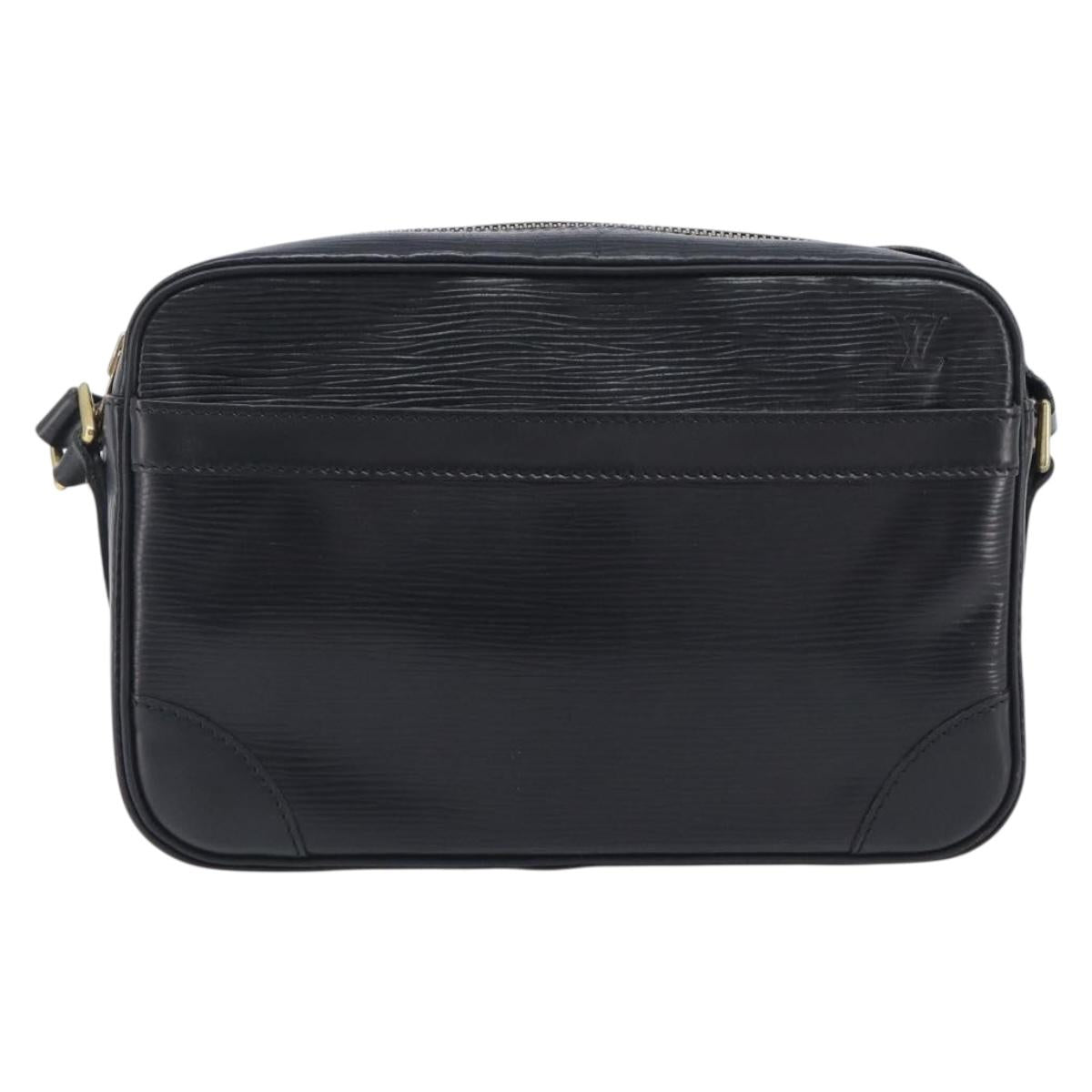 LOUIS VUITTON Epi Trocadero 23 Shoulder Bag Black M52302 LV Auth BA16855