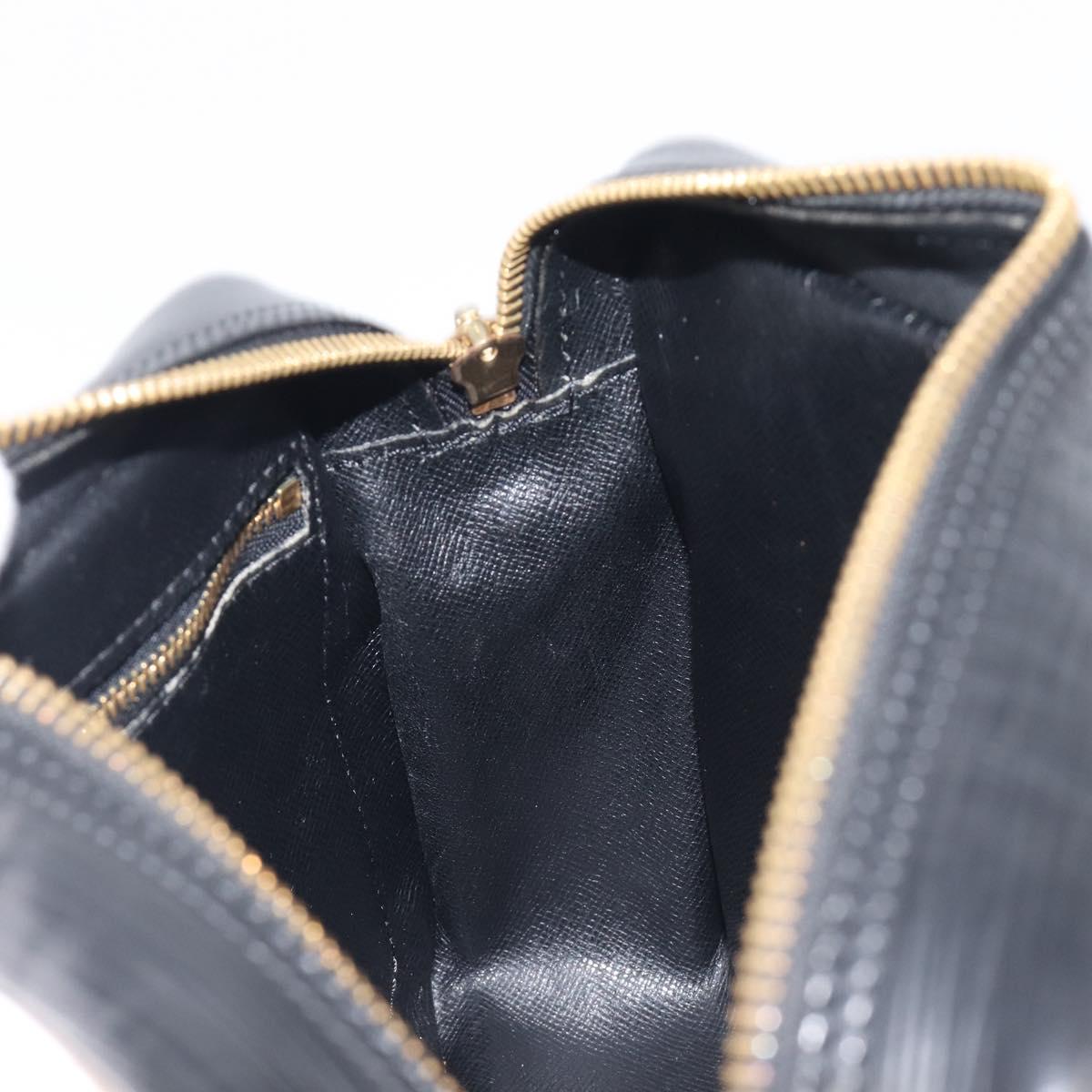 LOUIS VUITTON Epi Trocadero 23 Shoulder Bag Black M52302 LV Auth BA16855