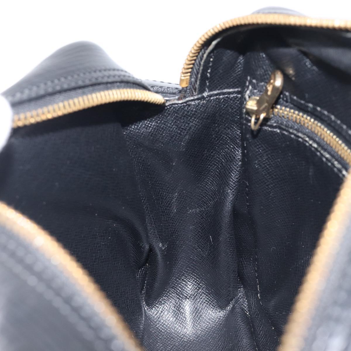 LOUIS VUITTON Epi Trocadero 23 Shoulder Bag Black M52302 LV Auth BA16855