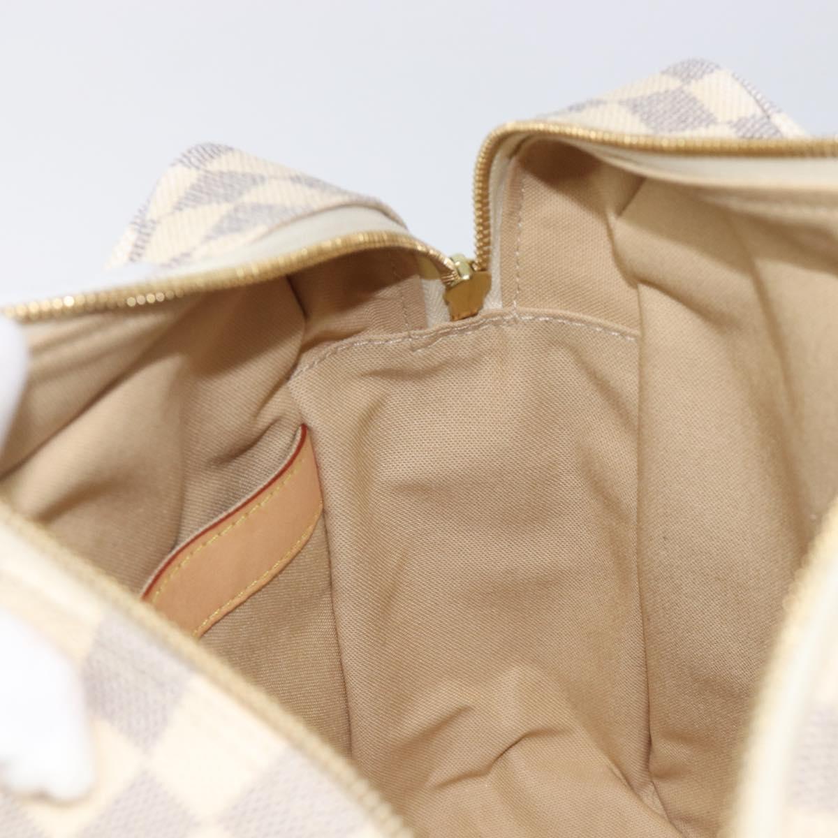 LOUIS VUITTON Damier Azur Naviglio Shoulder Bag N51189 LV Auth BA16856A