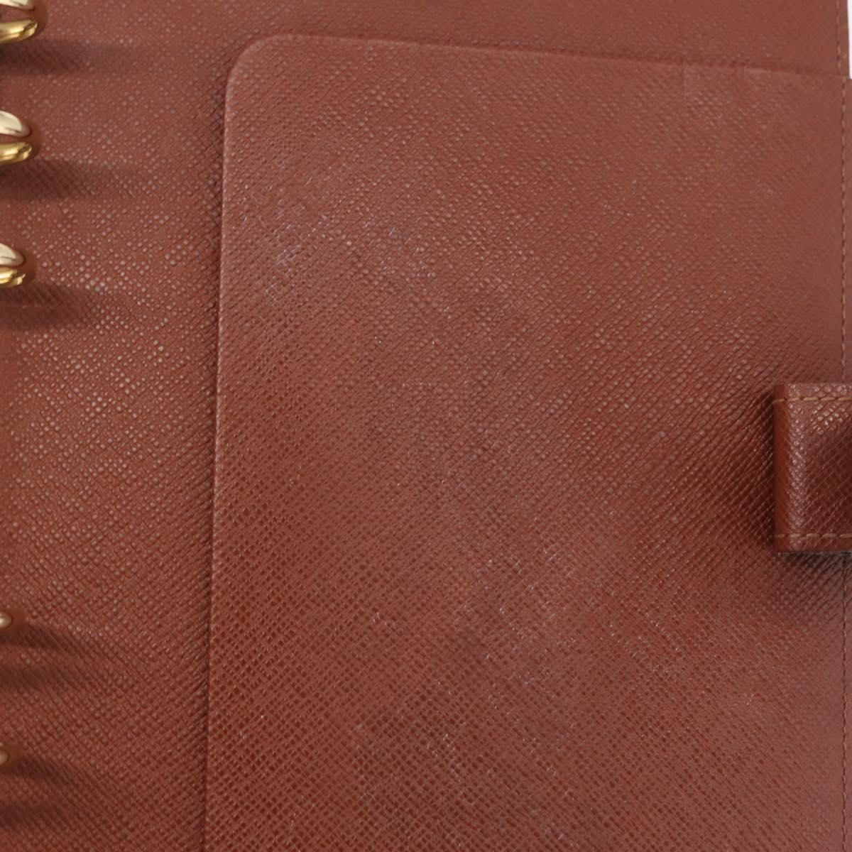 LOUIS VUITTON Monogram Agenda MM Day Planner Cover R20105 LV Auth BA16862V
