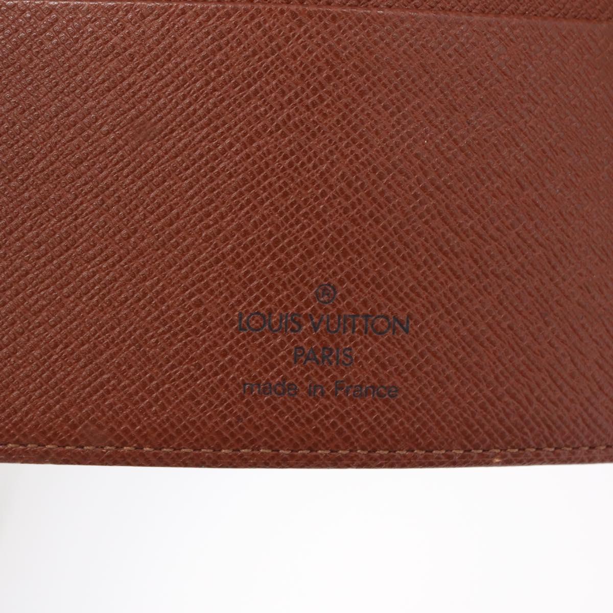 LOUIS VUITTON Monogram Agenda MM Day Planner Cover R20105 LV Auth BA16862V