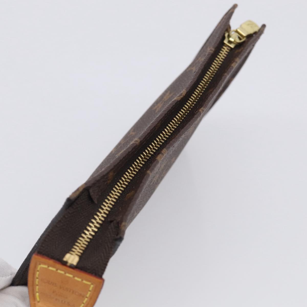 LOUIS VUITTON Monogram Bucket PM Pouch Accessory Pouch LV Auth BA16863