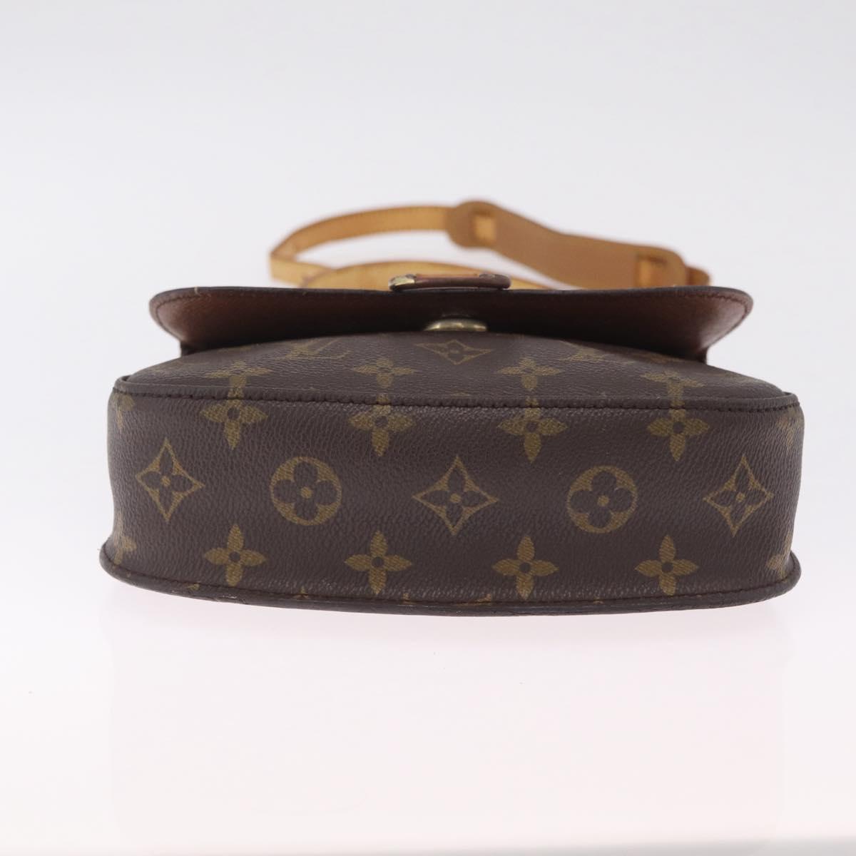 LOUIS VUITTON Monogram Saint Cloud MM Shoulder Bag M51243 LV Auth BA16864