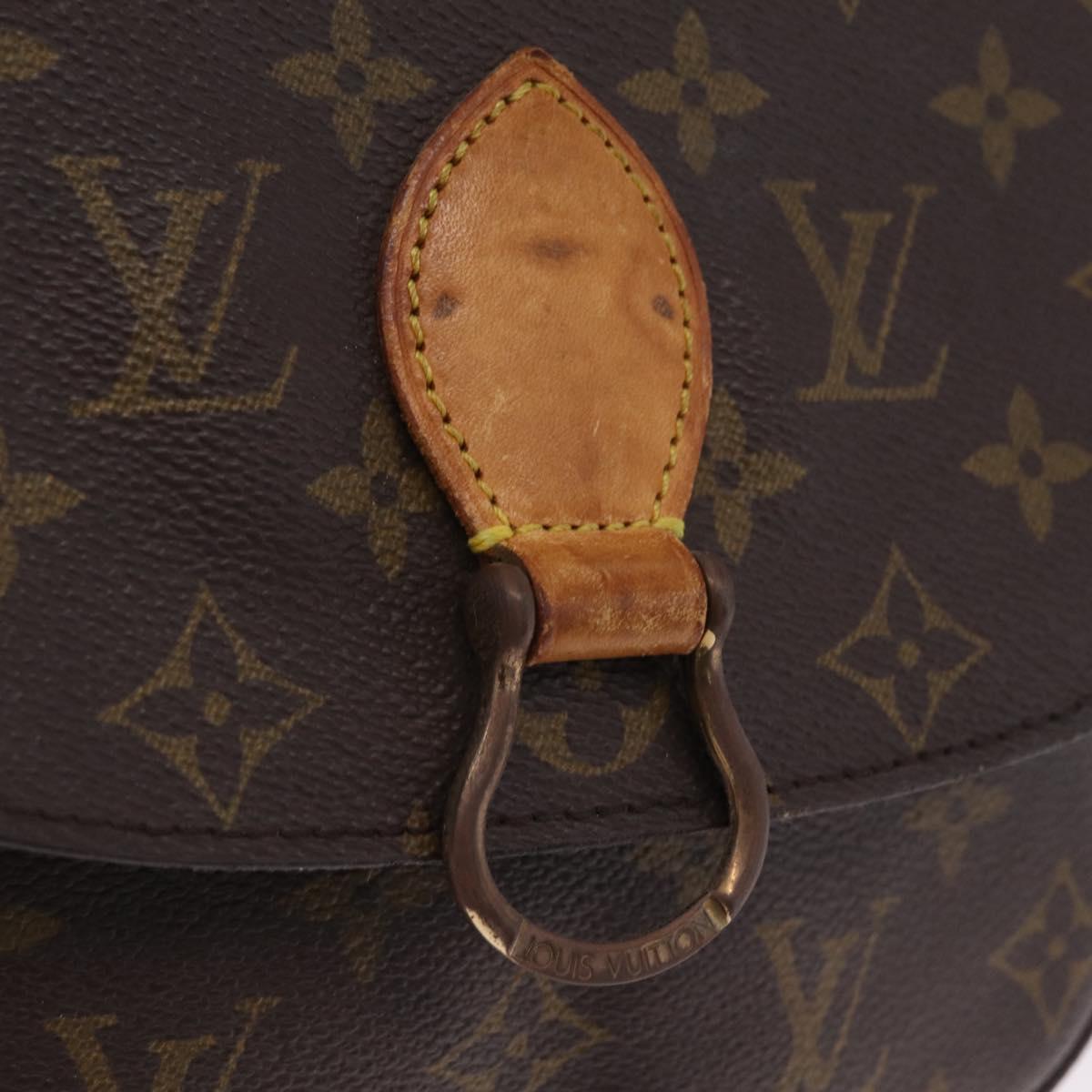 LOUIS VUITTON Monogram Saint Cloud MM Shoulder Bag M51243 LV Auth BA16864