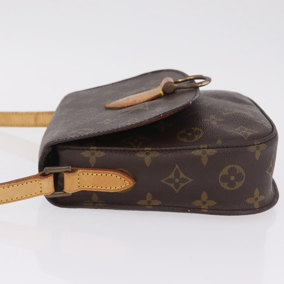 LOUIS VUITTON Monogram Saint Cloud MM Shoulder Bag M51243 LV Auth BA16864