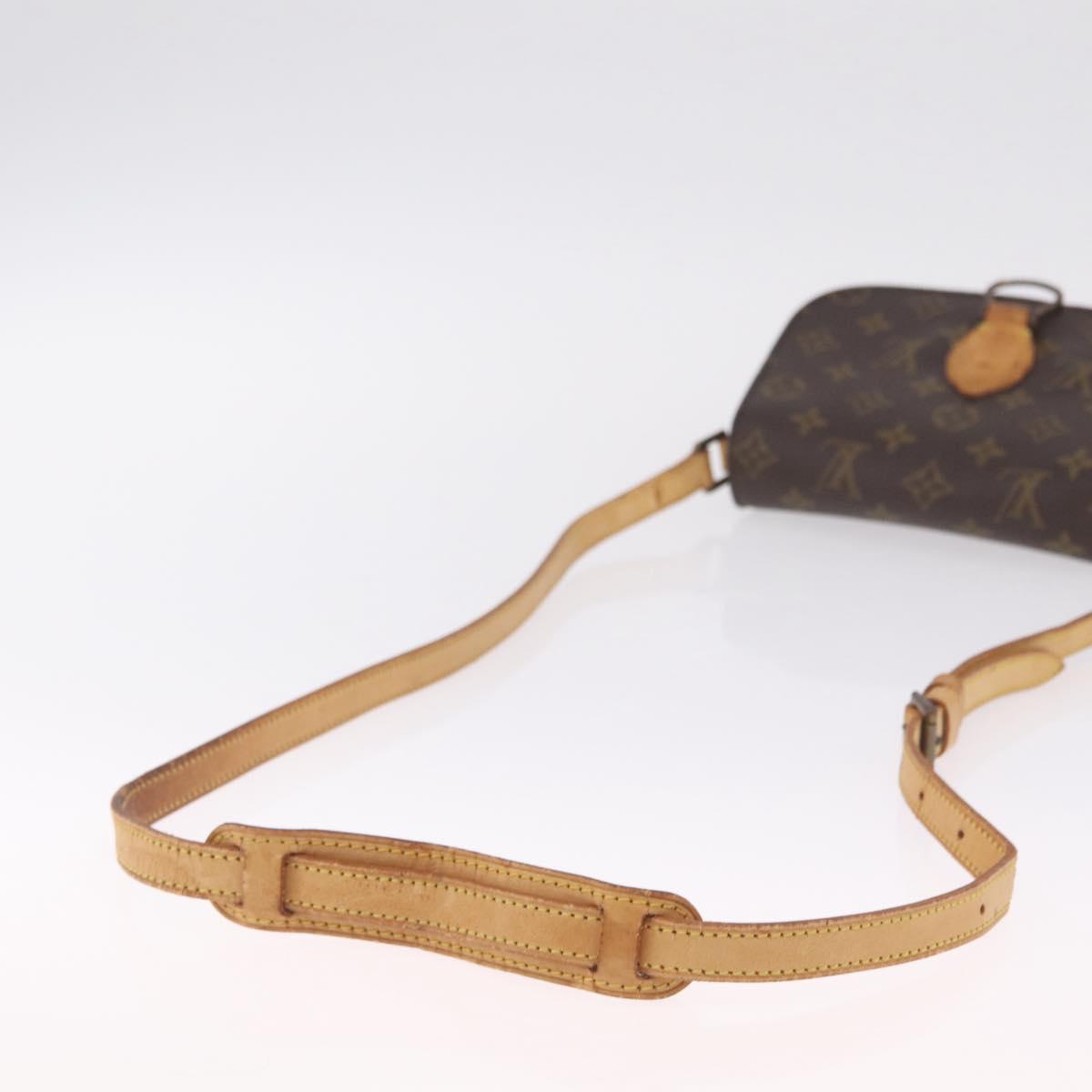 LOUIS VUITTON Monogram Saint Cloud MM Shoulder Bag M51243 LV Auth BA16864