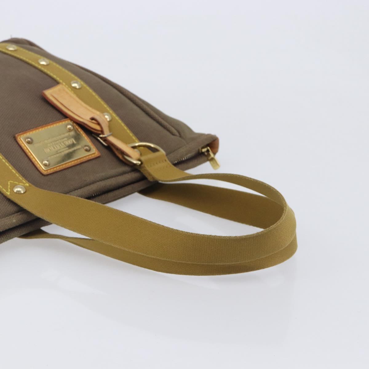LOUIS VUITTON Antigua Cabas MM Tote Bag Brown M40086 LV Auth BA16866