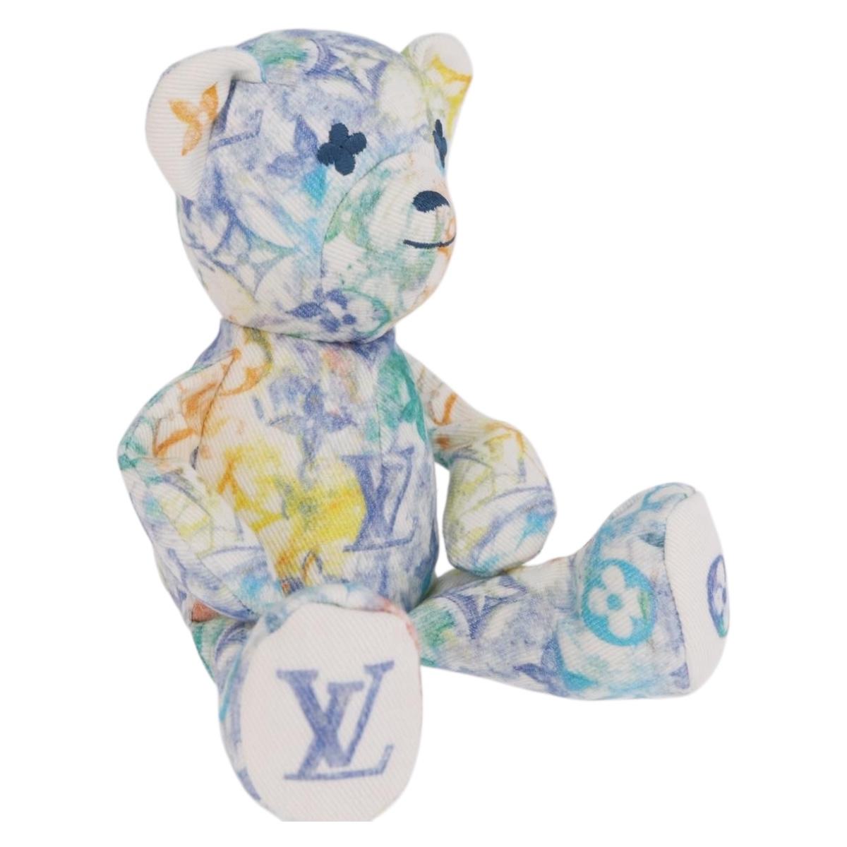 LOUIS VUITTON Monogram Dudu Louis Stuffed Multicolor GI0502 LV Auth BA16874M