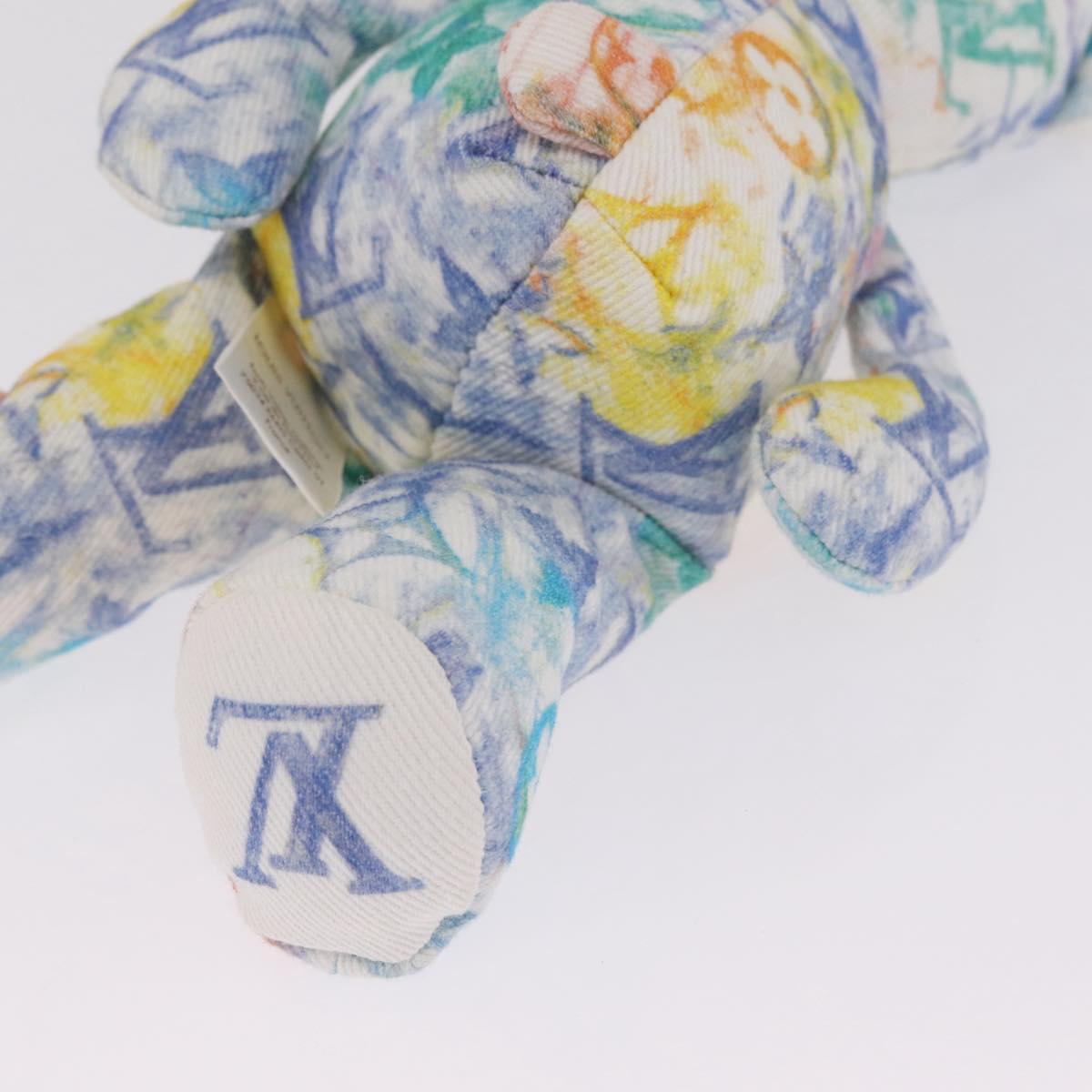 LOUIS VUITTON Monogram Dudu Louis Stuffed Multicolor GI0502 LV Auth BA16874M
