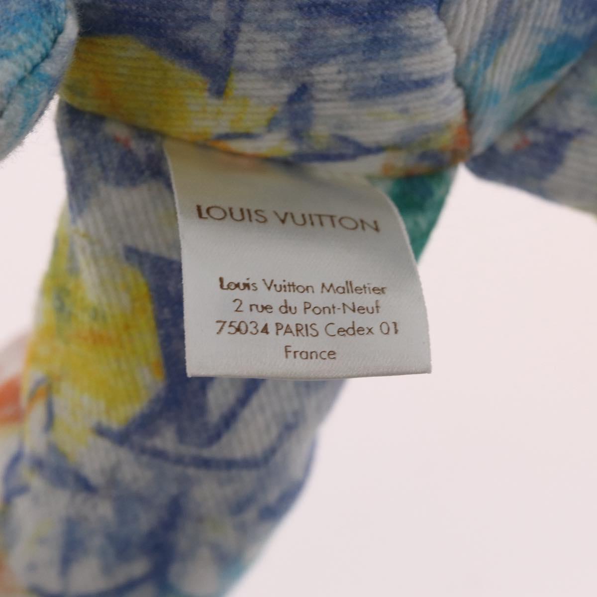 LOUIS VUITTON Monogram Dudu Louis Stuffed Multicolor GI0502 LV Auth BA16874M