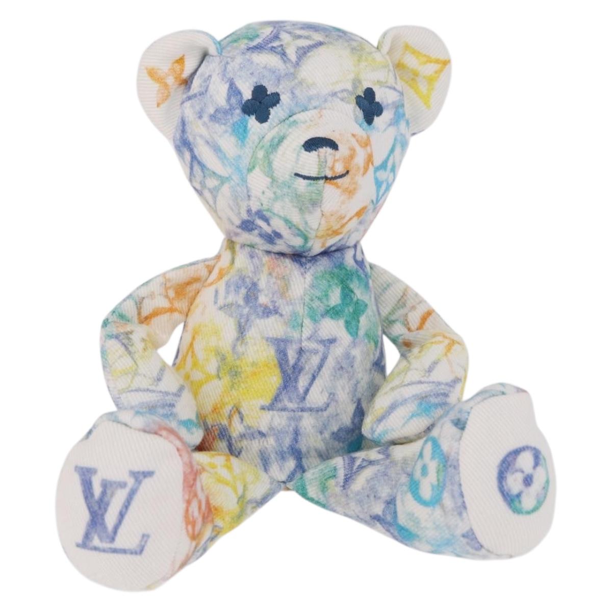 LOUIS VUITTON Monogram Dudu Louis Stuffed Multicolor GI0502 LV Auth BA16874M