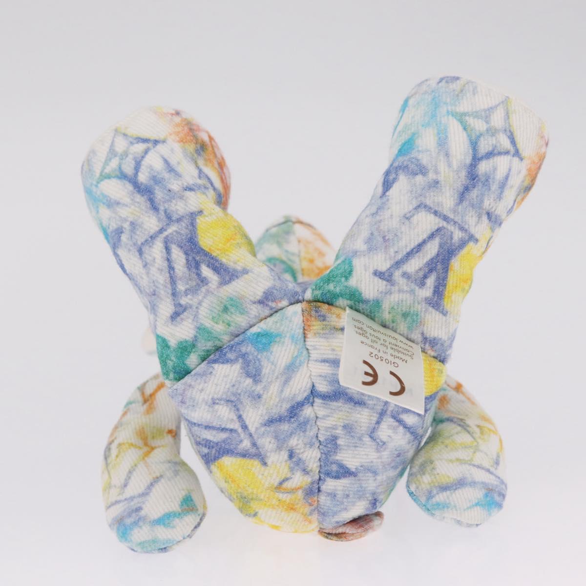 LOUIS VUITTON Monogram Dudu Louis Stuffed Multicolor GI0502 LV Auth BA16874M