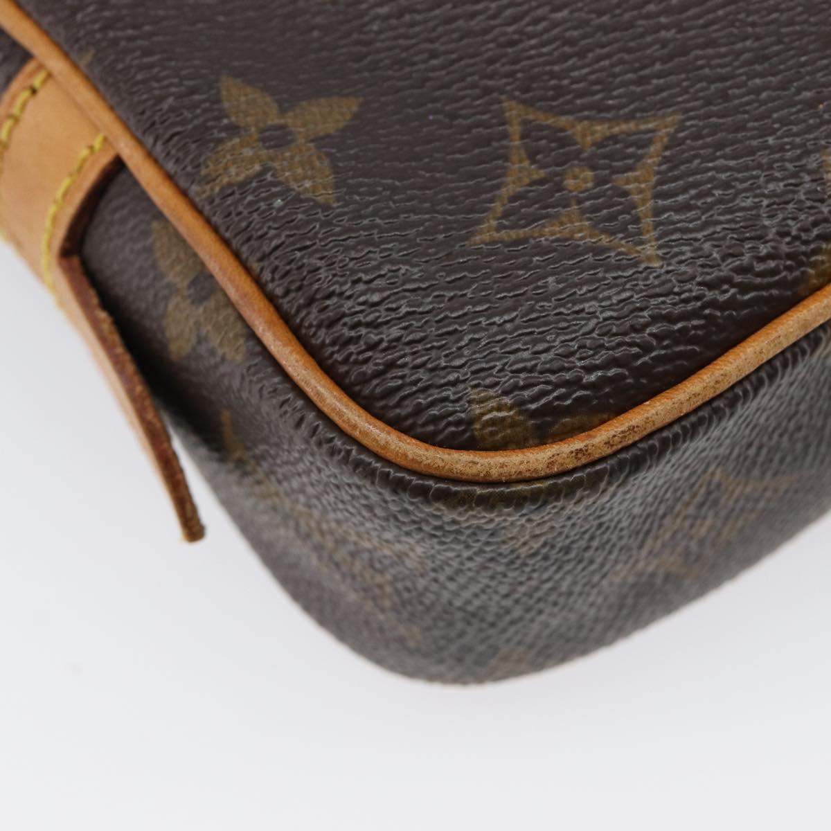 LOUIS VUITTON Monogram Pochette Marly Bandouliere Bag M51828 LV Auth BA16980