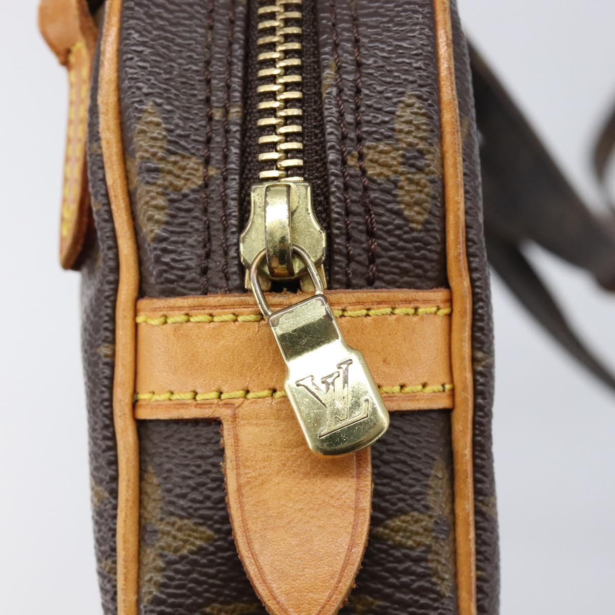 LOUIS VUITTON Monogram Pochette Marly Bandouliere Bag M51828 LV Auth BA16980