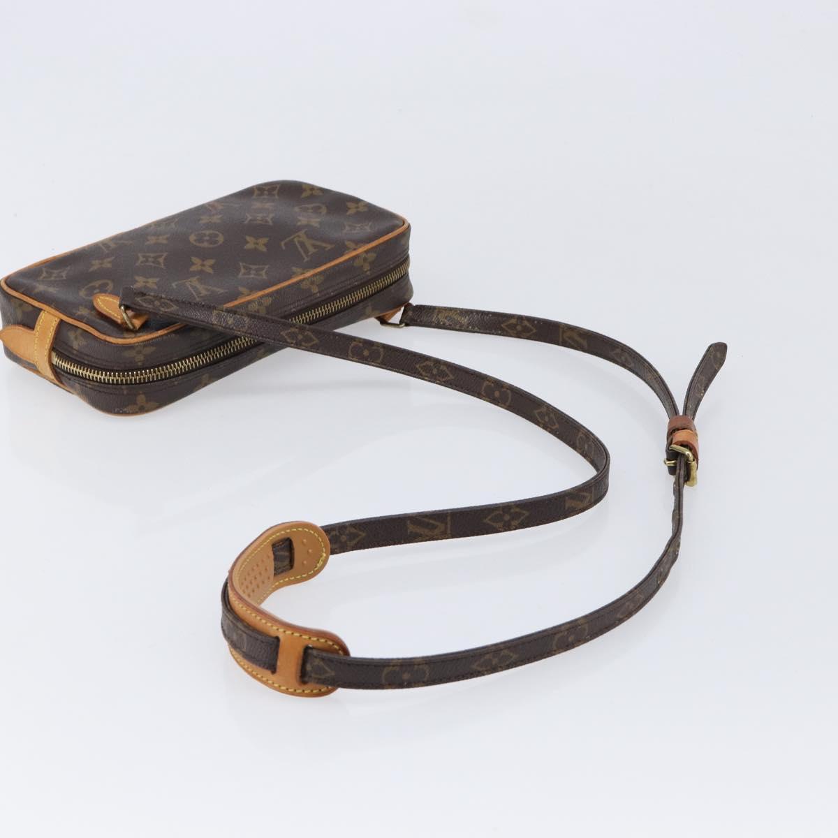 LOUIS VUITTON Monogram Pochette Marly Bandouliere Bag M51828 LV Auth BA16980