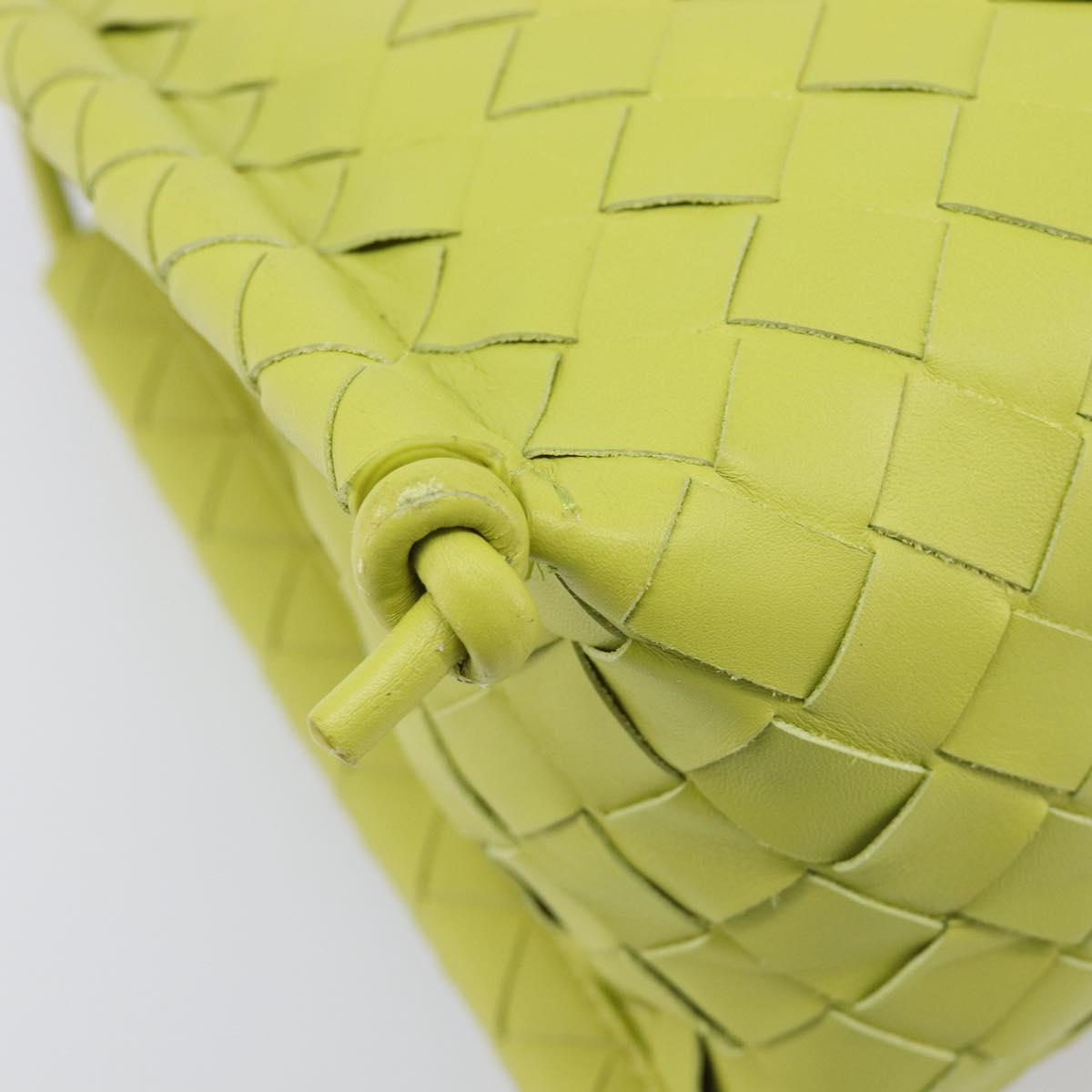 Bottega Veneta INTRECCIATO Mini The Knot Shoulder Bag Leather Auth BA16989V