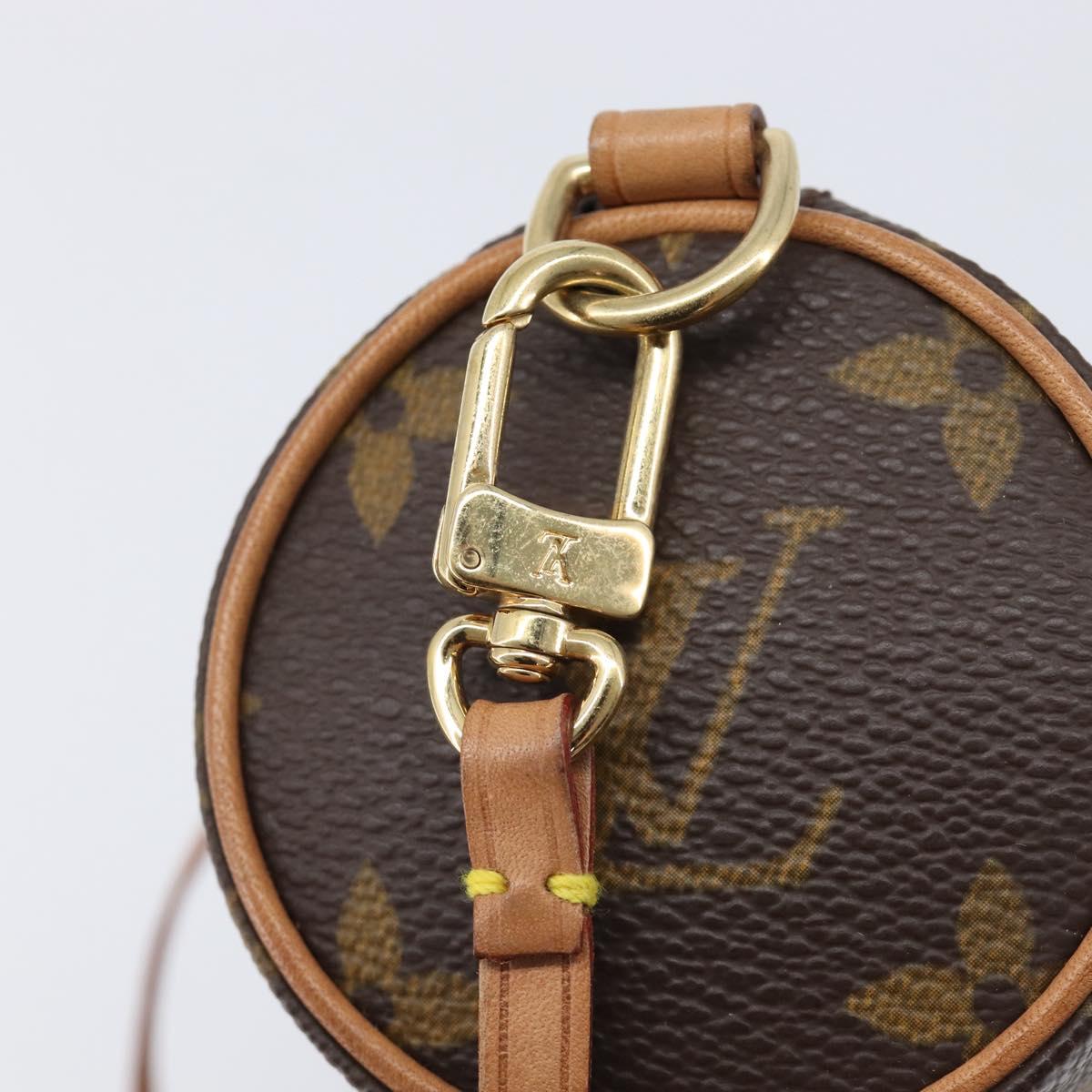 LOUIS VUITTON Monogram Papillon Pouch LV Auth BA17002A