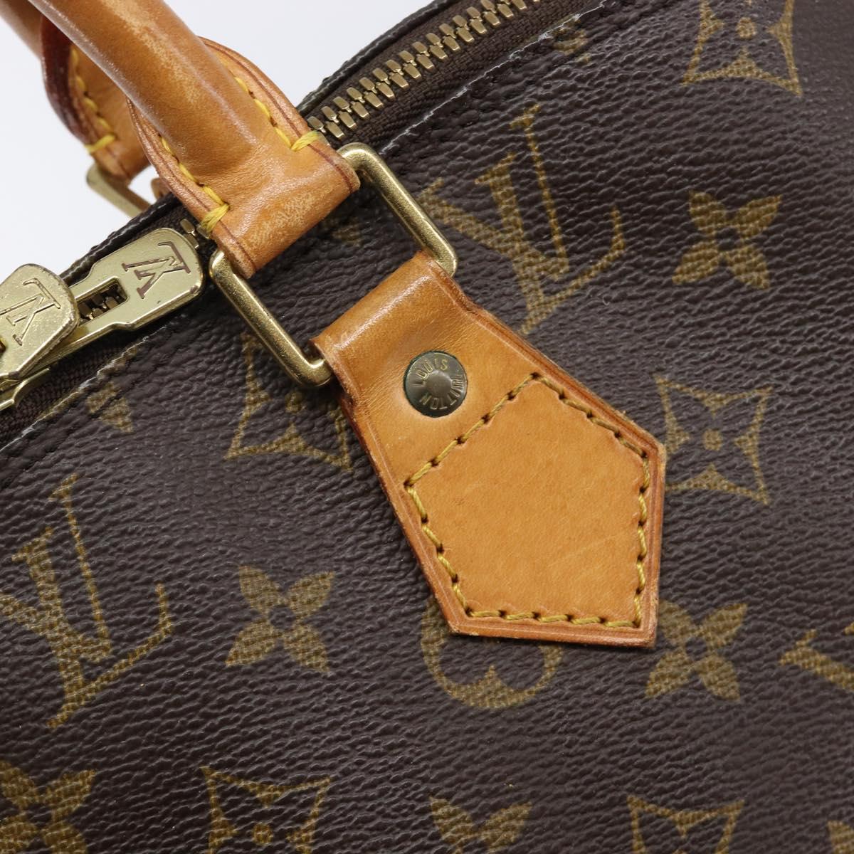 LOUIS VUITTON Monogram Alma Hand Bag M51130 LV Auth BA17010