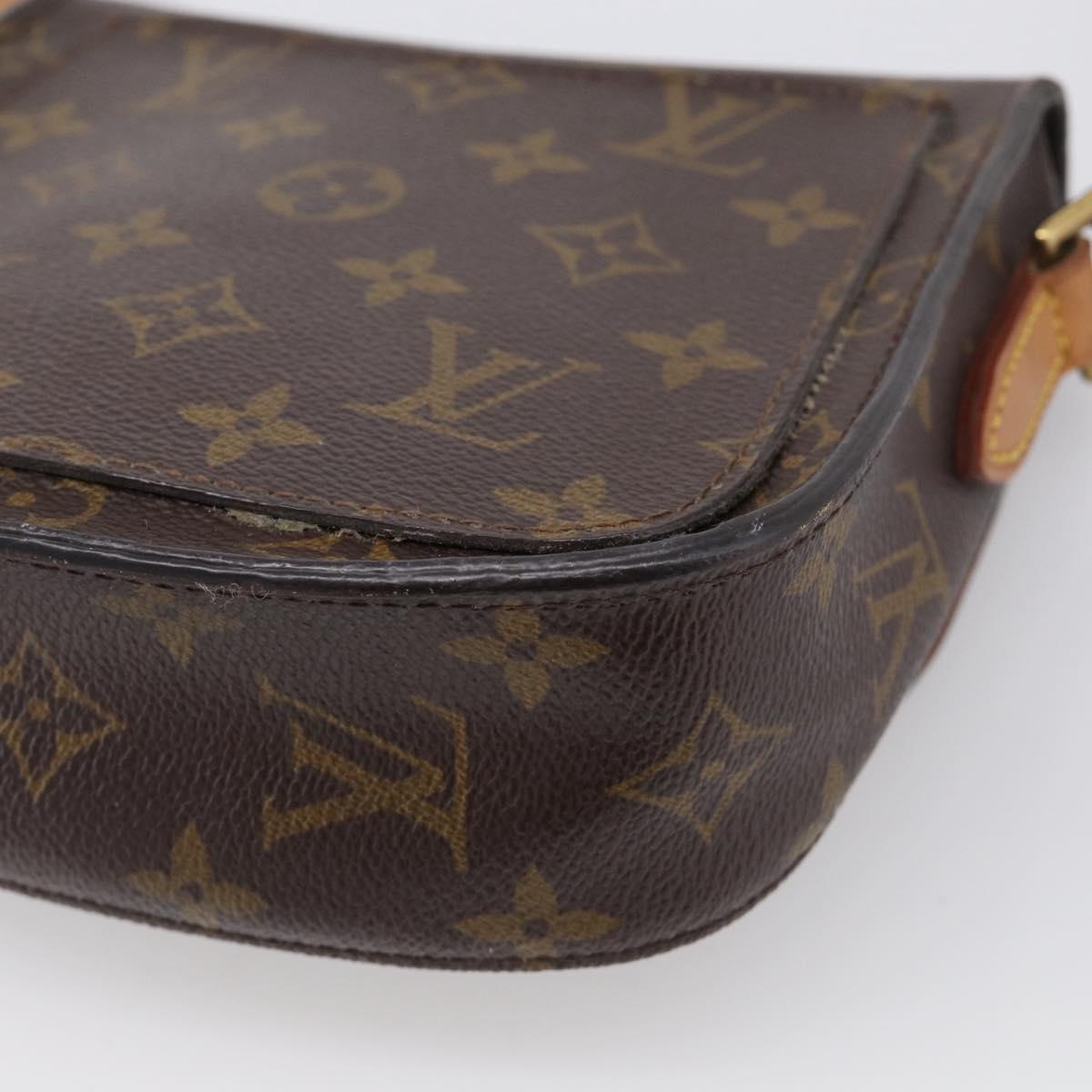 LOUIS VUITTON Monogram Saint Cloud PM Shoulder Bag M51244 LV Auth BA17017