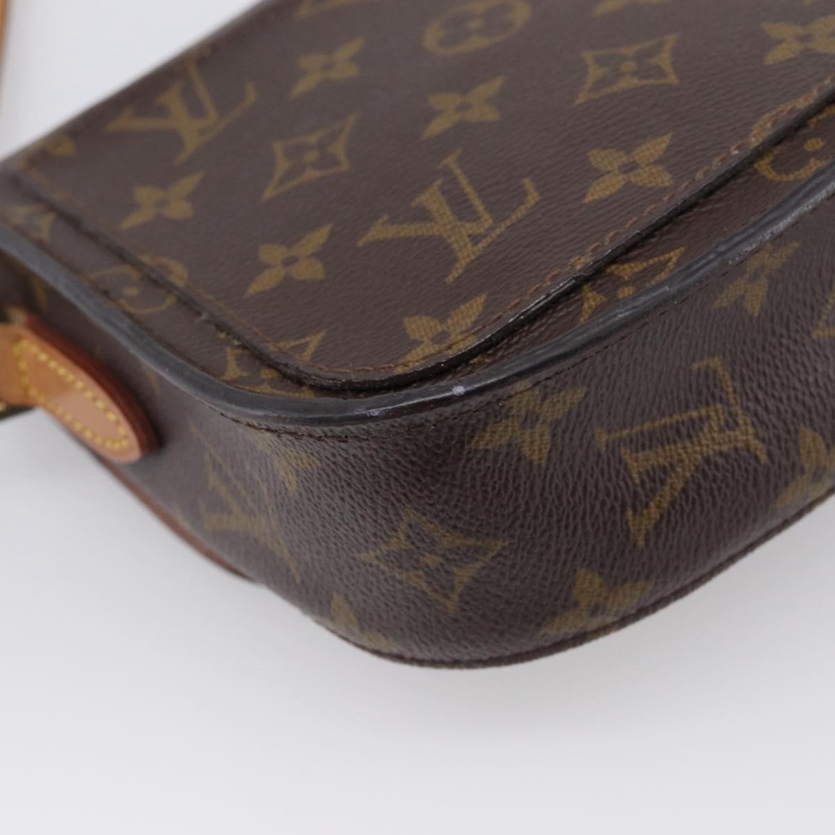 LOUIS VUITTON Monogram Saint Cloud PM Shoulder Bag M51244 LV Auth BA17017