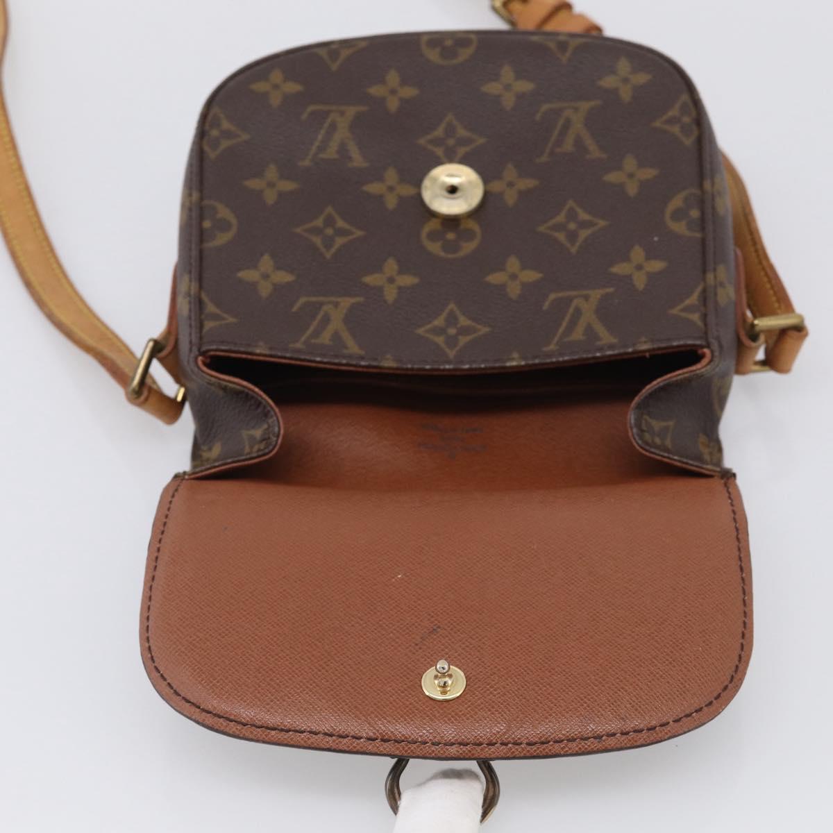 LOUIS VUITTON Monogram Saint Cloud PM Shoulder Bag M51244 LV Auth BA17017