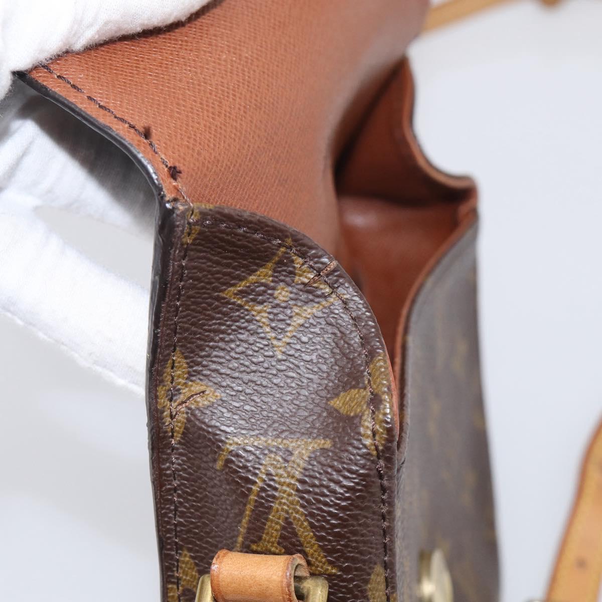 LOUIS VUITTON Monogram Saint Cloud PM Shoulder Bag M51244 LV Auth BA17017