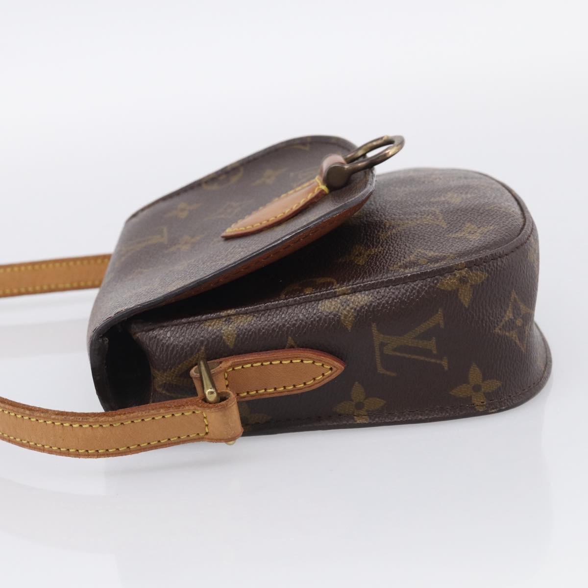 LOUIS VUITTON Monogram Saint Cloud PM Shoulder Bag M51244 LV Auth BA17017